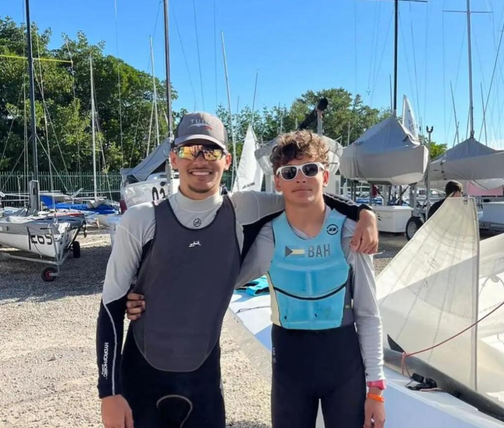 Norman and Nash Cartwright finish 19th at snipe&nbsp;regatta